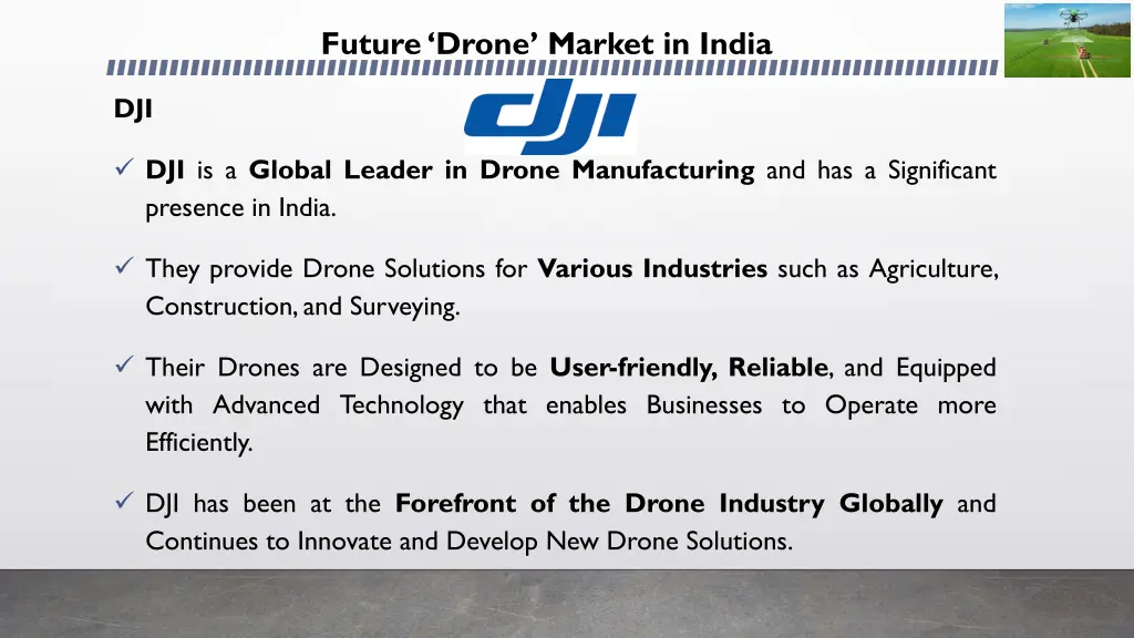 future drone market in india 32