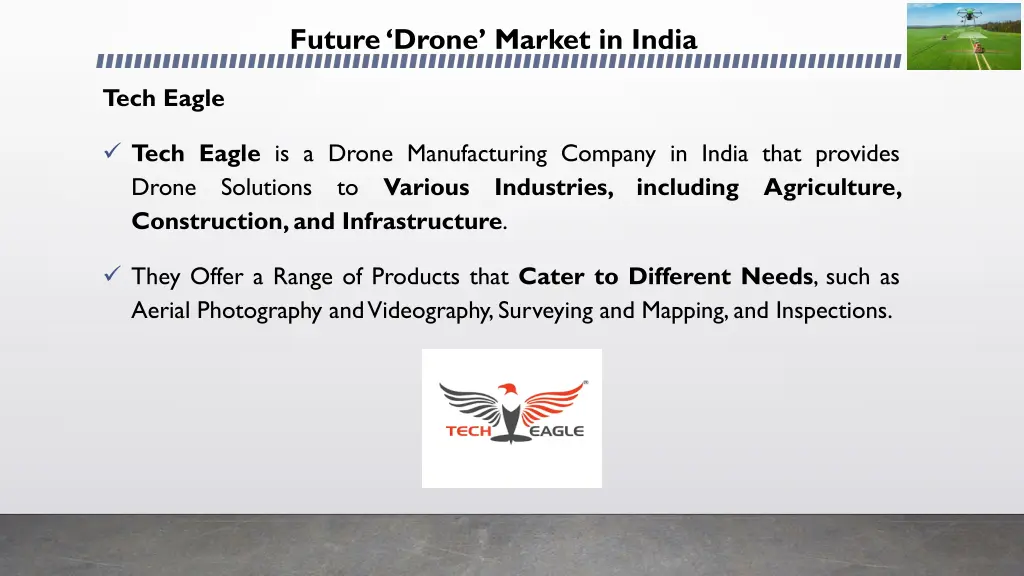 future drone market in india 36