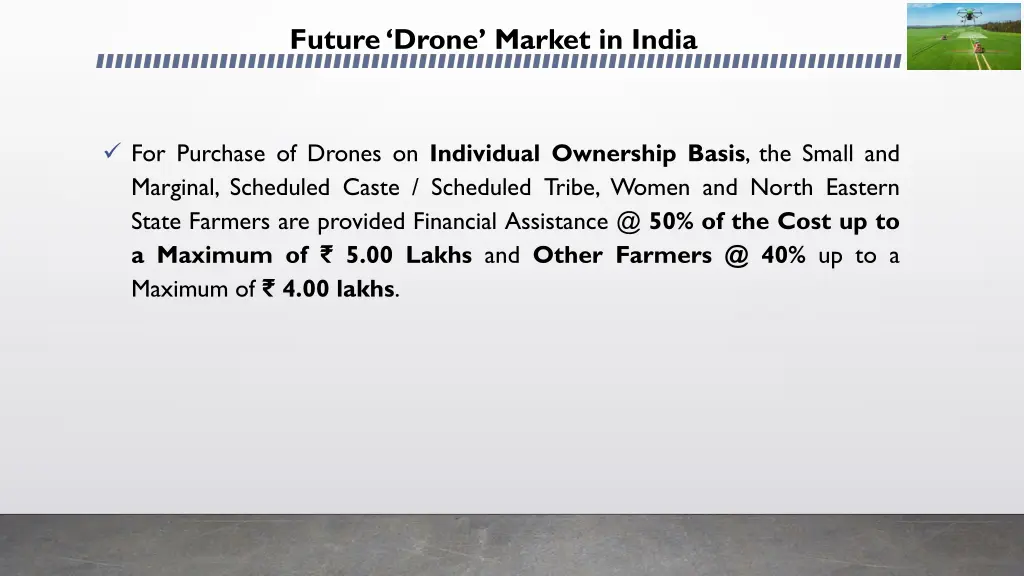 future drone market in india 43