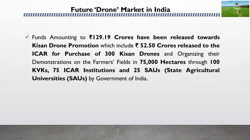 future drone market in india 44