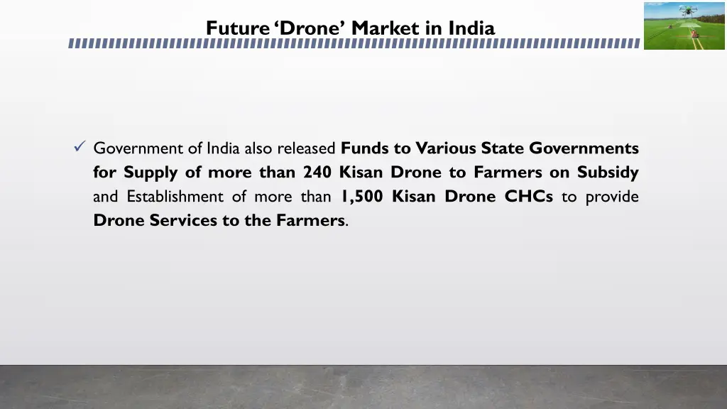 future drone market in india 45