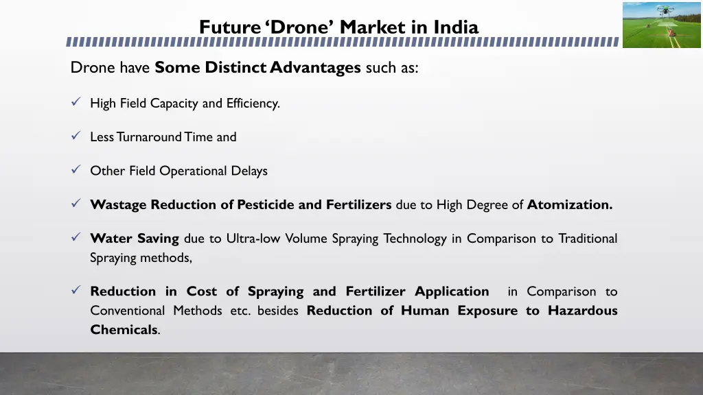 future drone market in india 47