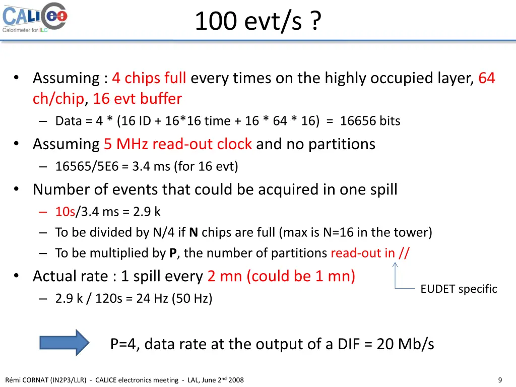100 evt s