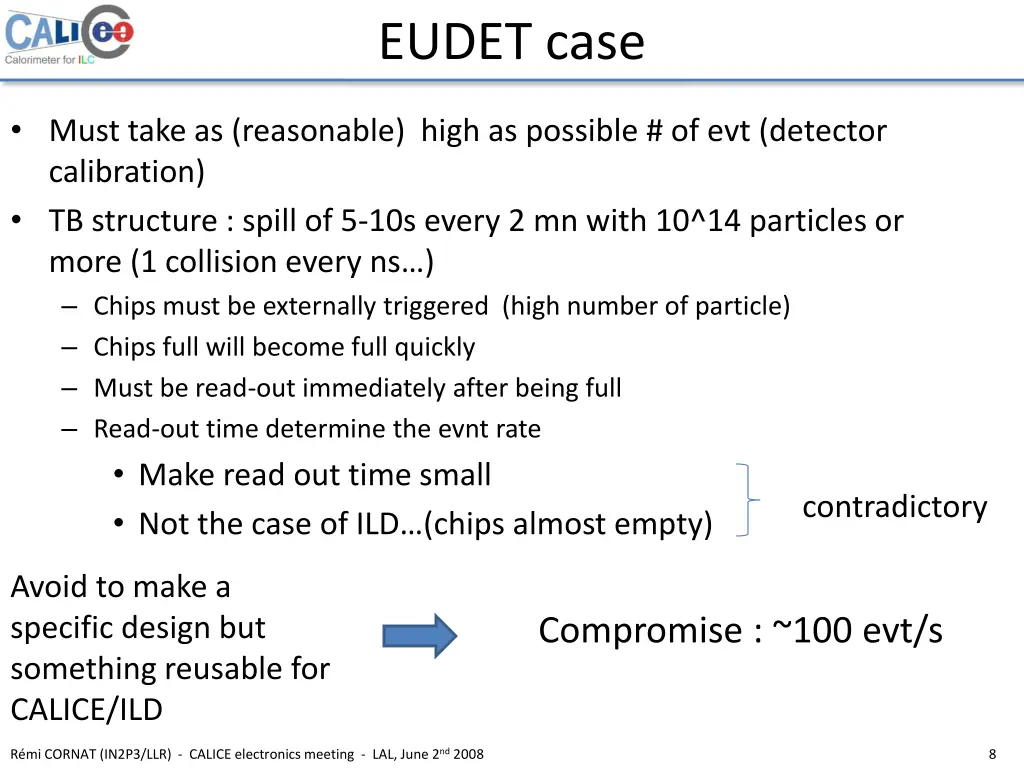 eudet case
