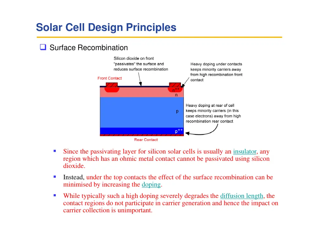 solar cell design principles 15