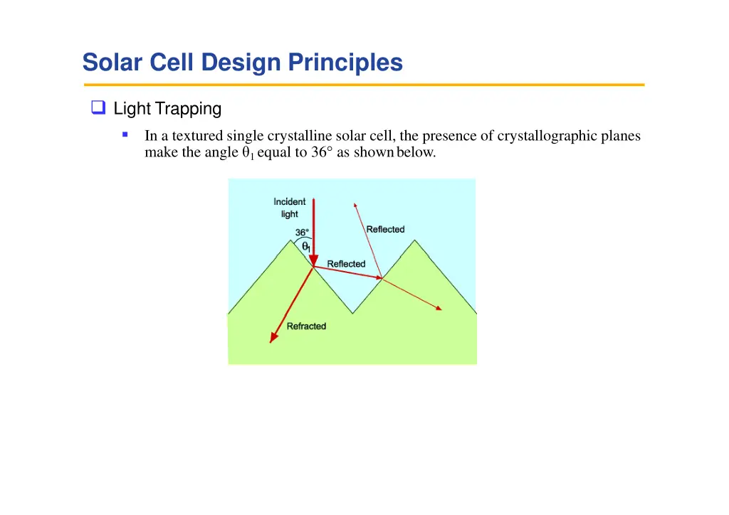 solar cell design principles 5
