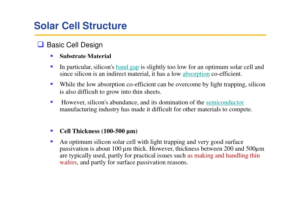 solar cell structure 1