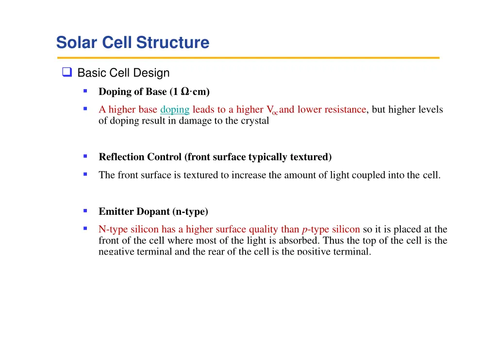 solar cell structure 2