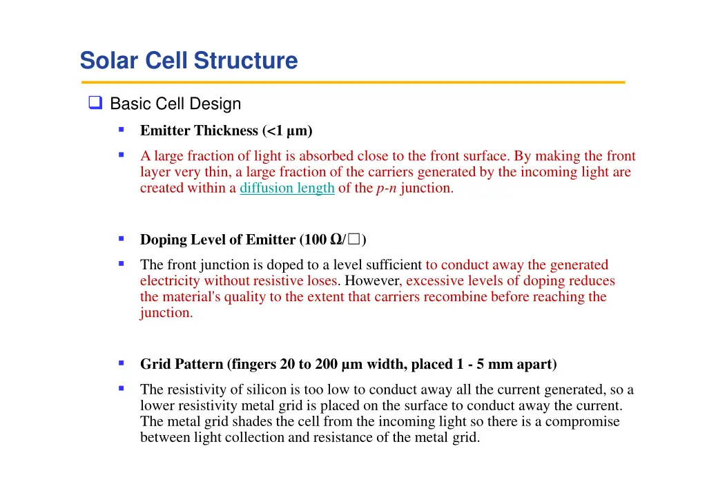 solar cell structure 3