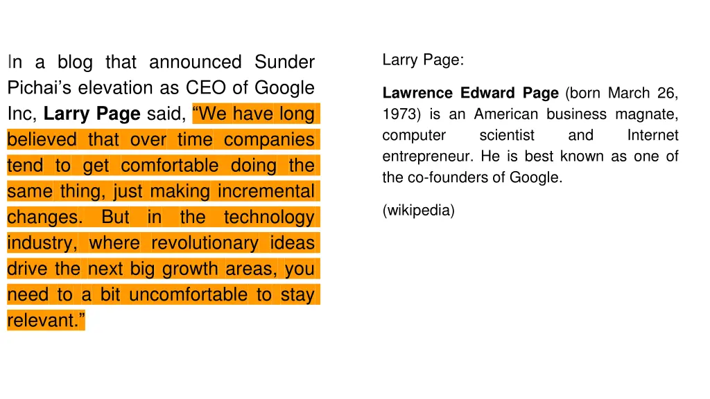 larry page