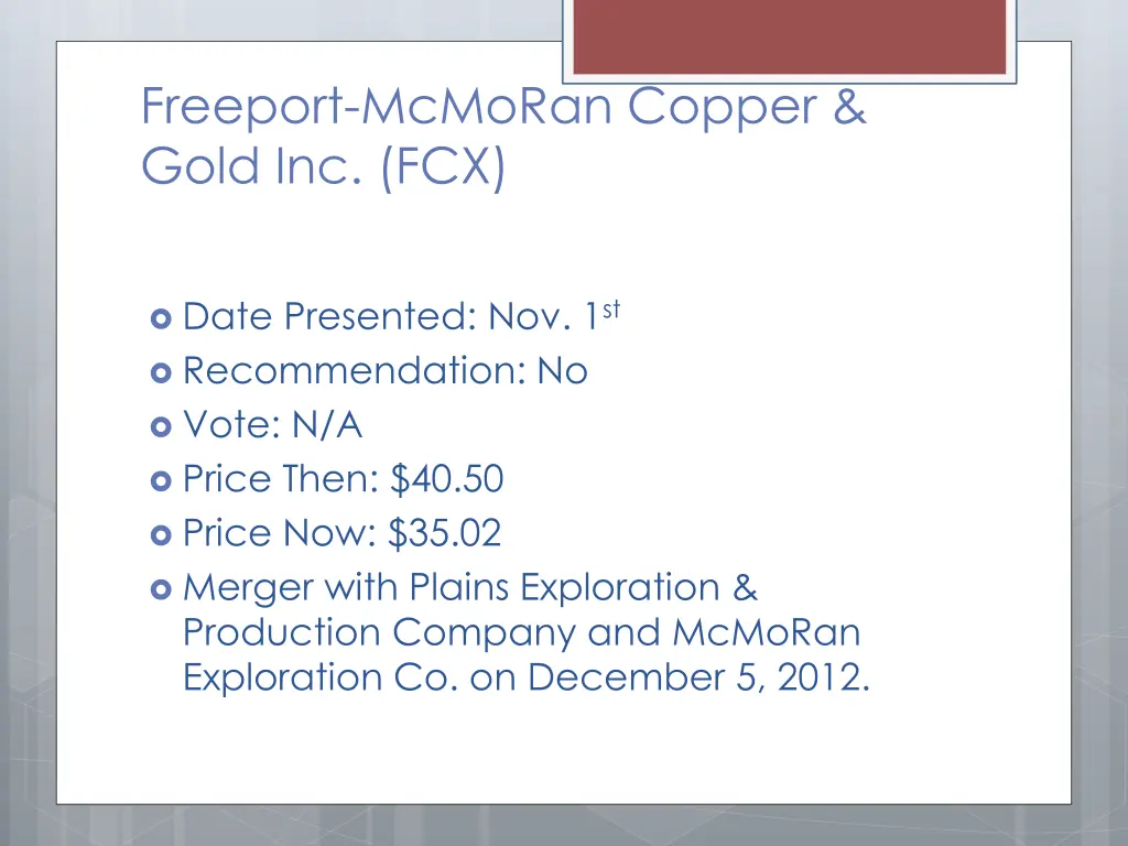 freeport mcmoran copper gold inc fcx
