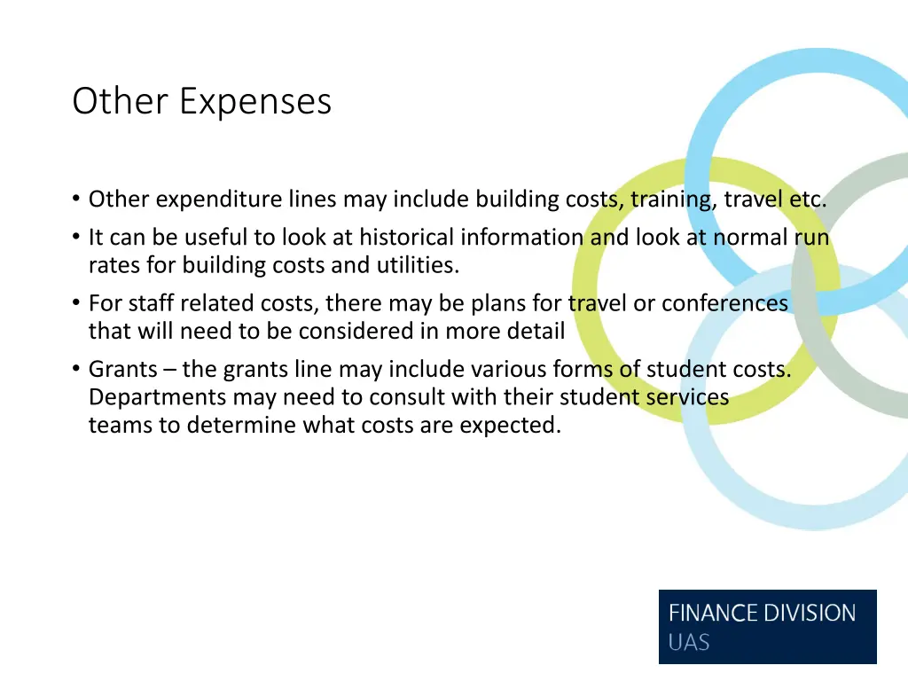 other expenses