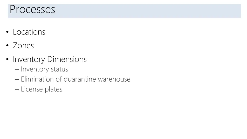 introduction processes