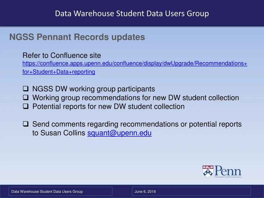 data warehouse student data users group 1