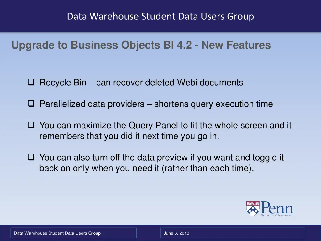 data warehouse student data users group 3