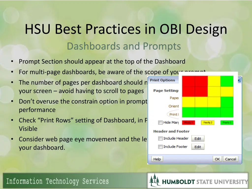 hsu best practices in obi design dashboards