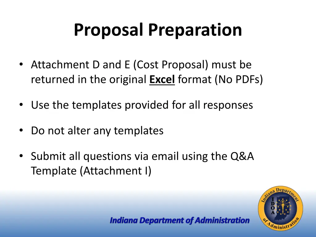 proposal preparation 1