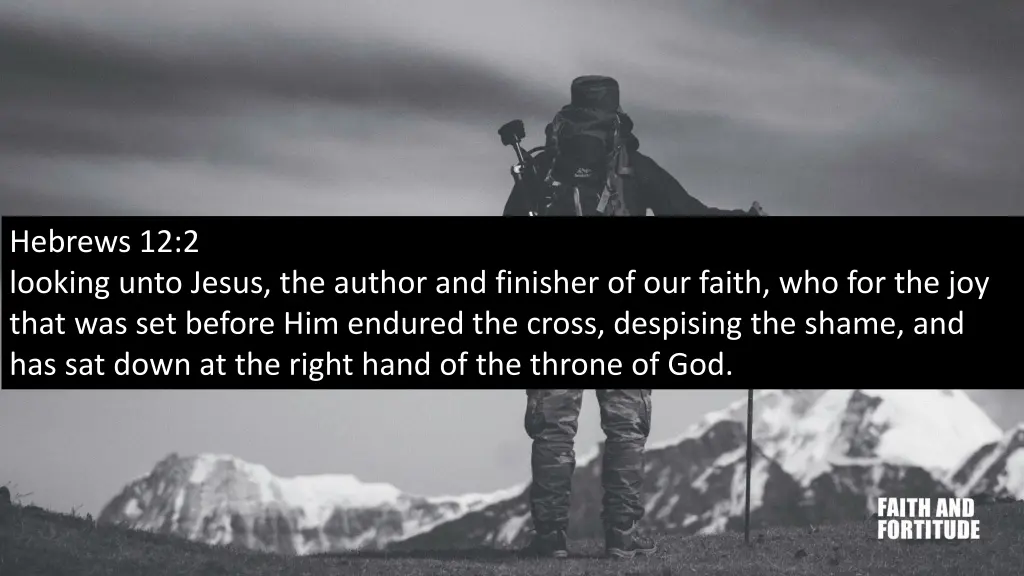 hebrews 12 2 looking unto jesus the author
