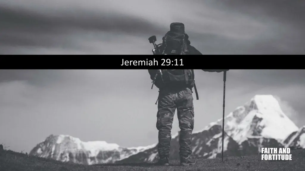 jeremiah 29 11
