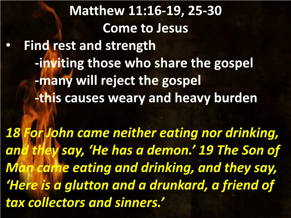 matthew 11 16 19 25 30 come to jesus find rest 3