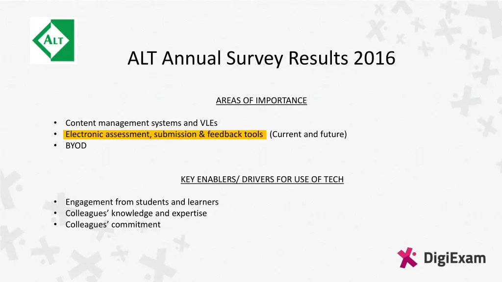 alt annual survey results 2016