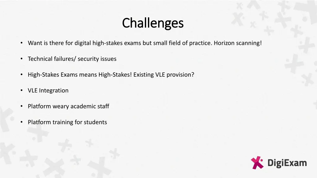 challenges challenges