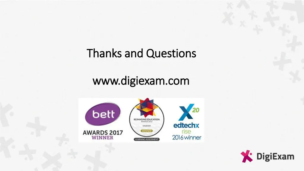 thanks and questions thanks and questions