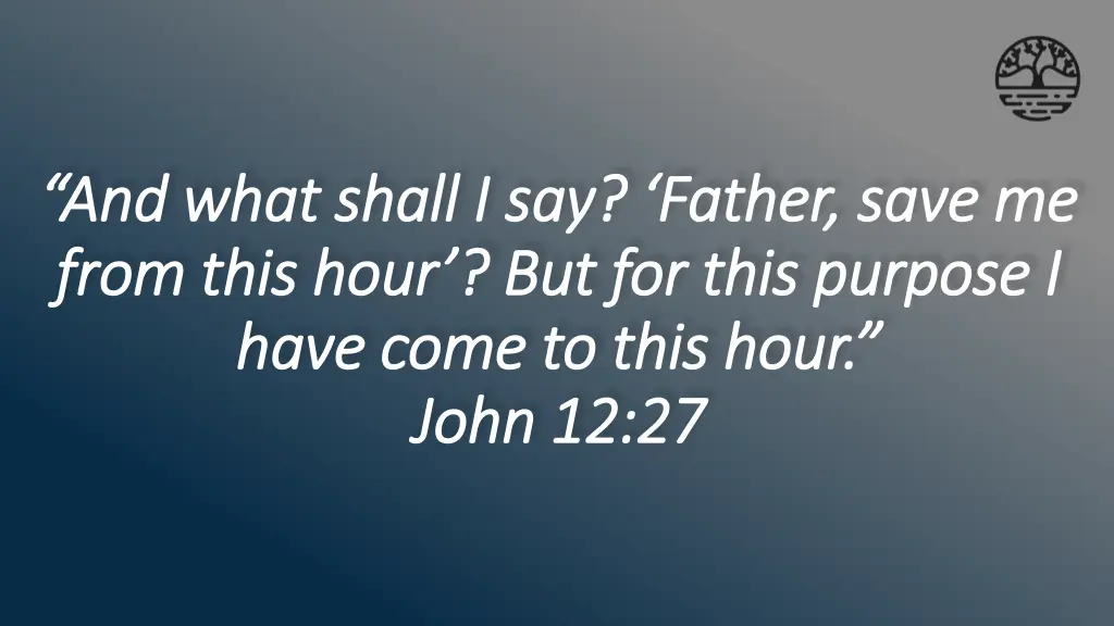 and what shall i say father save me and what