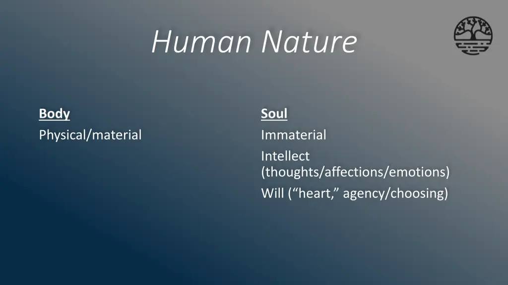 human nature