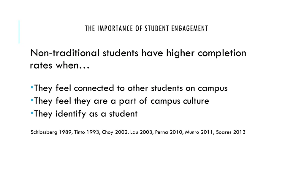 the importance of student engagement