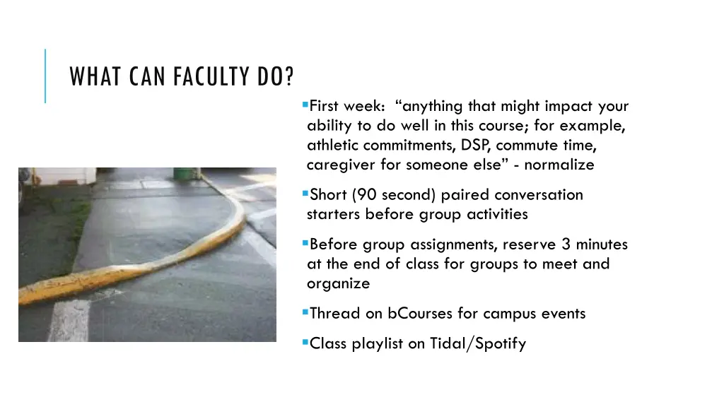 what can faculty do 5