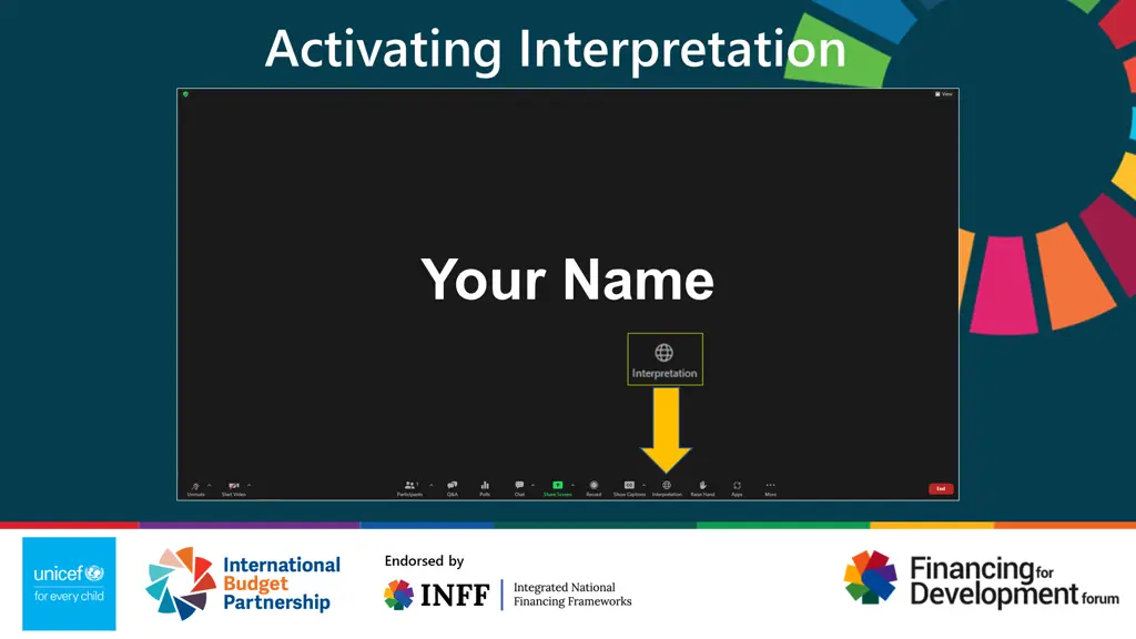 activating interpretation