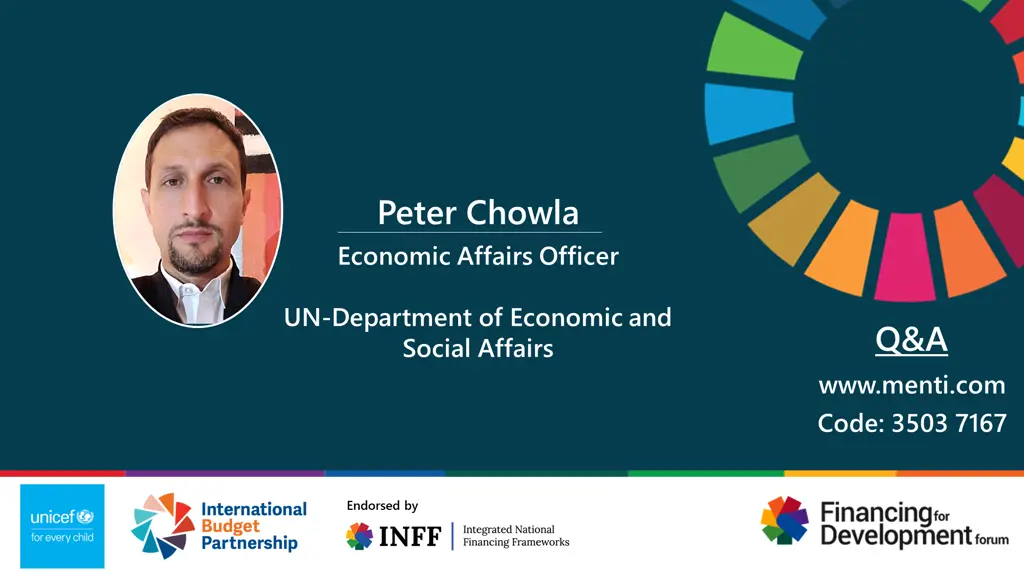 peter chowla economic affairs officer