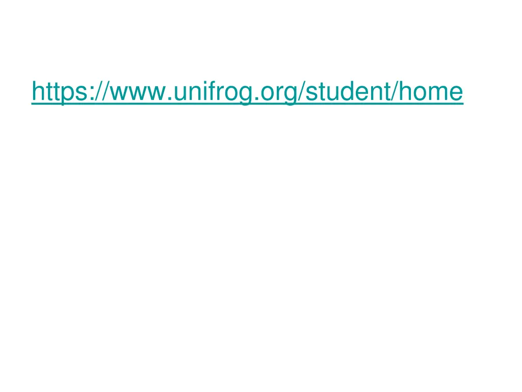 https www unifrog org student home