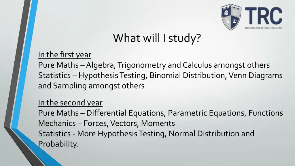 what will i study
