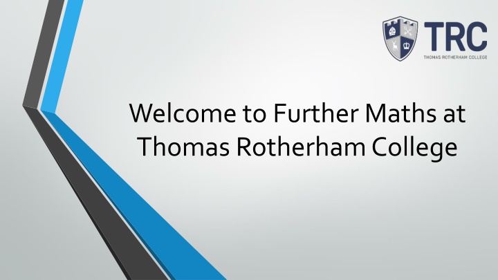 welcome to further maths at thomas rotherham