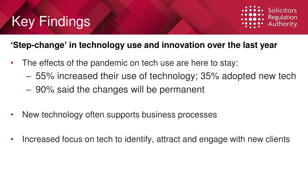 key findings