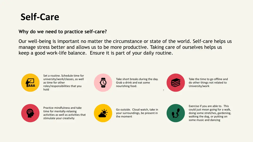 self care