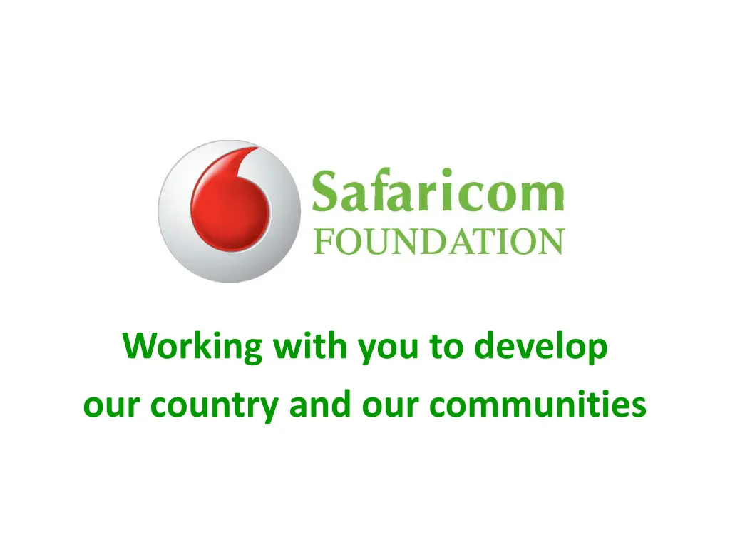 working with you to develop our country
