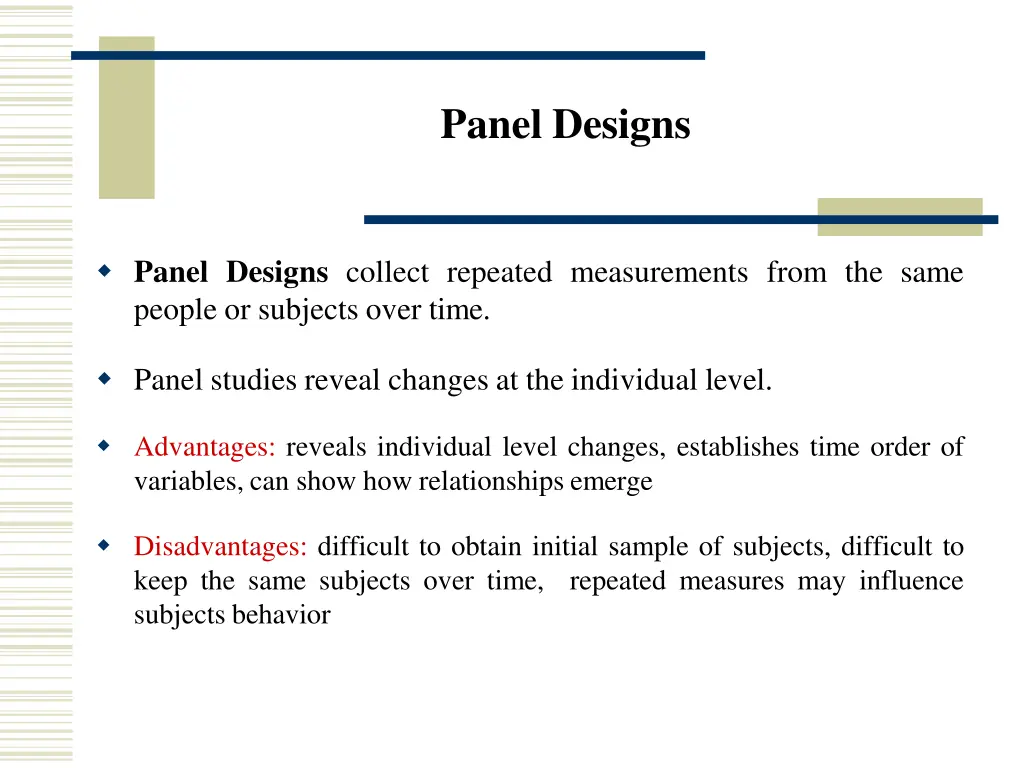panel designs