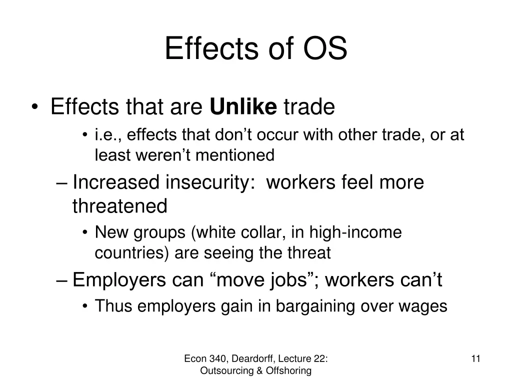 effects of os 2