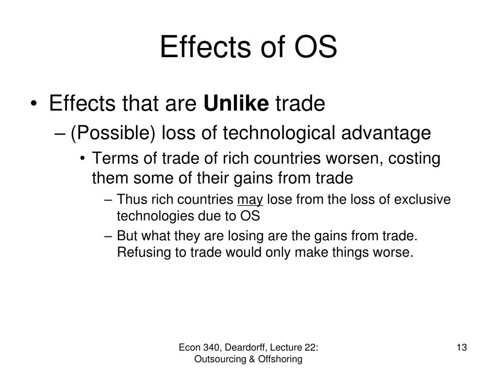 effects of os 4
