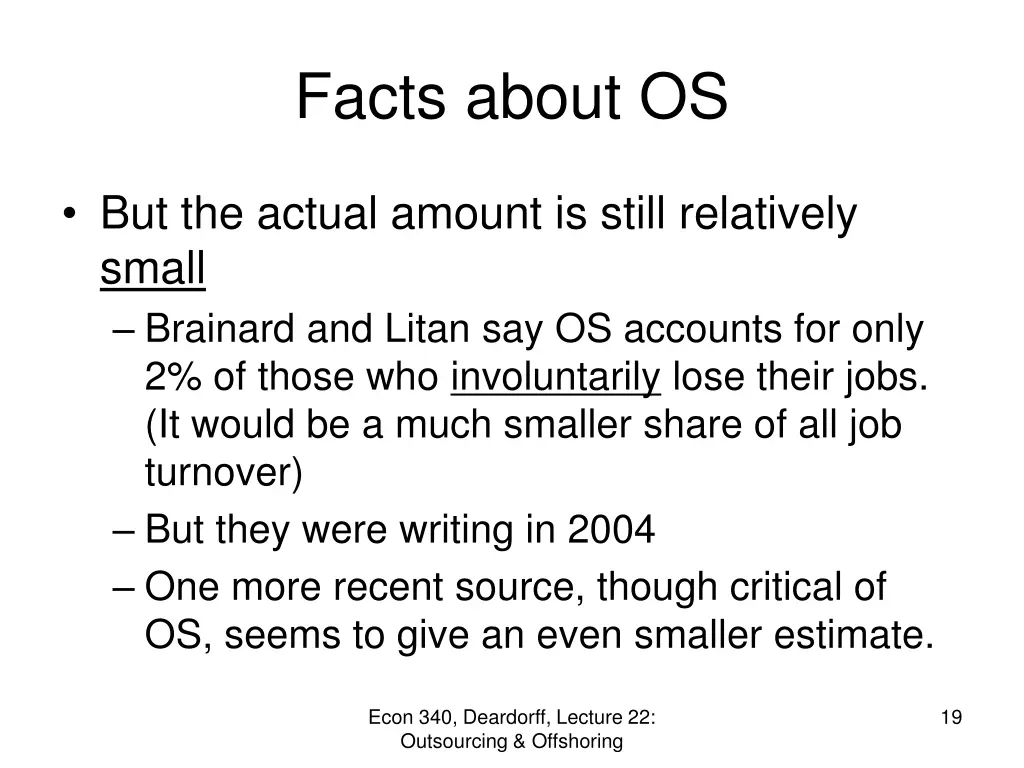 facts about os 1