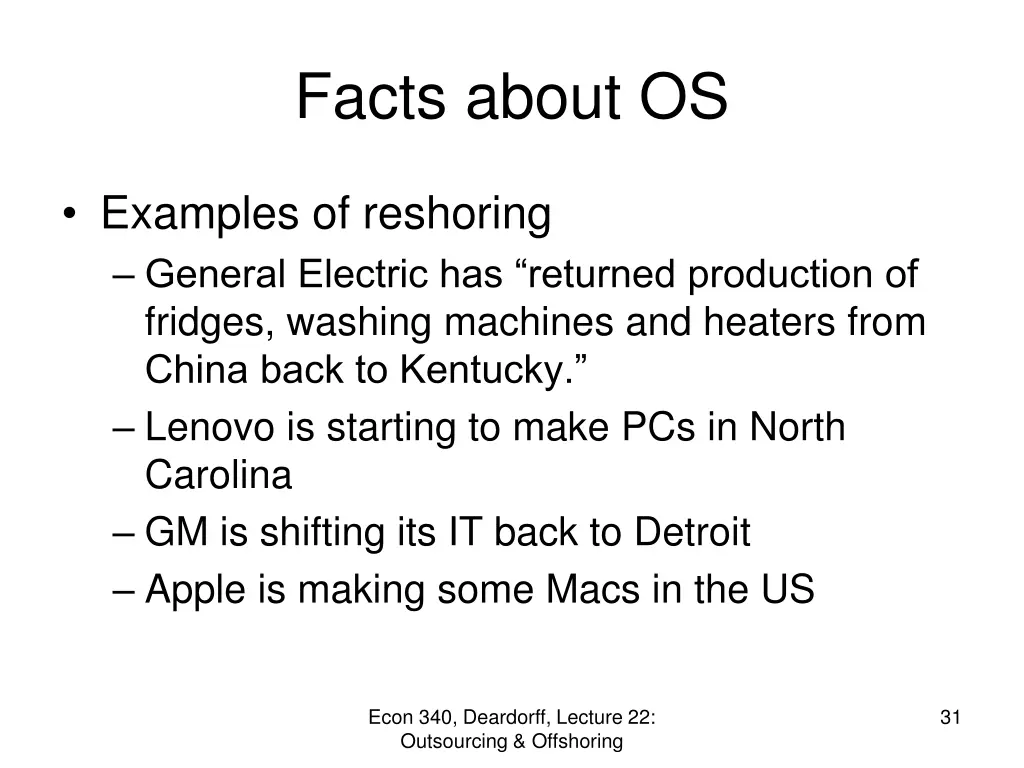 facts about os 8