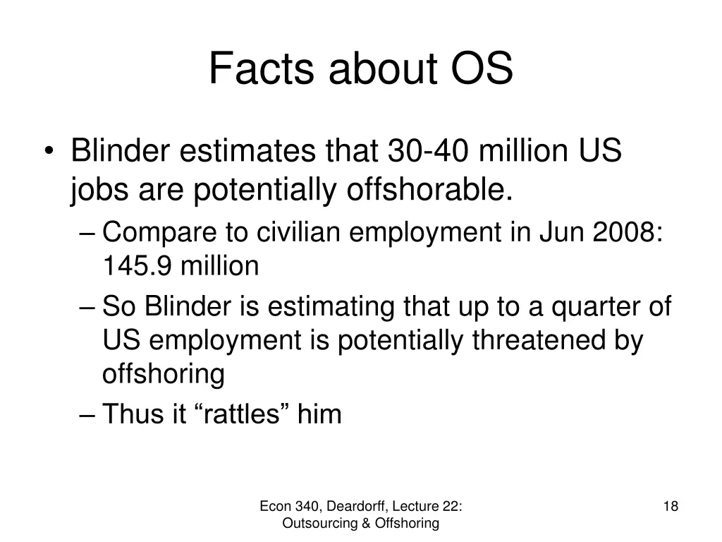 facts about os