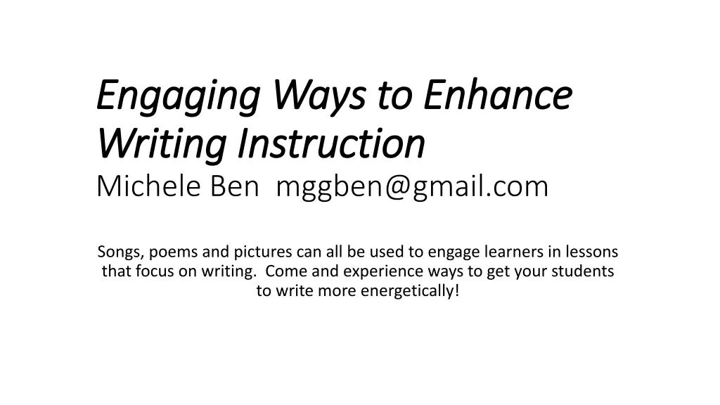 engaging ways to enhance engaging ways to enhance