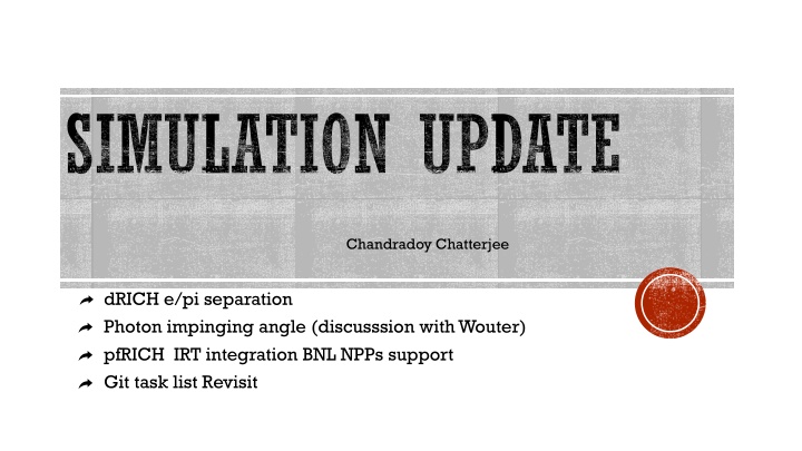 simulation update
