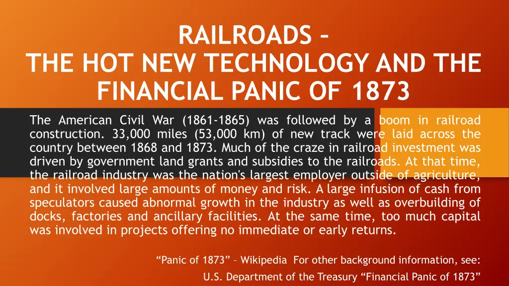 railroads