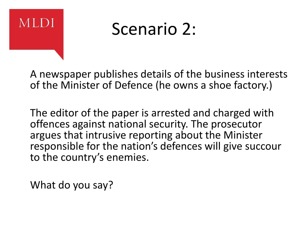 scenario 2