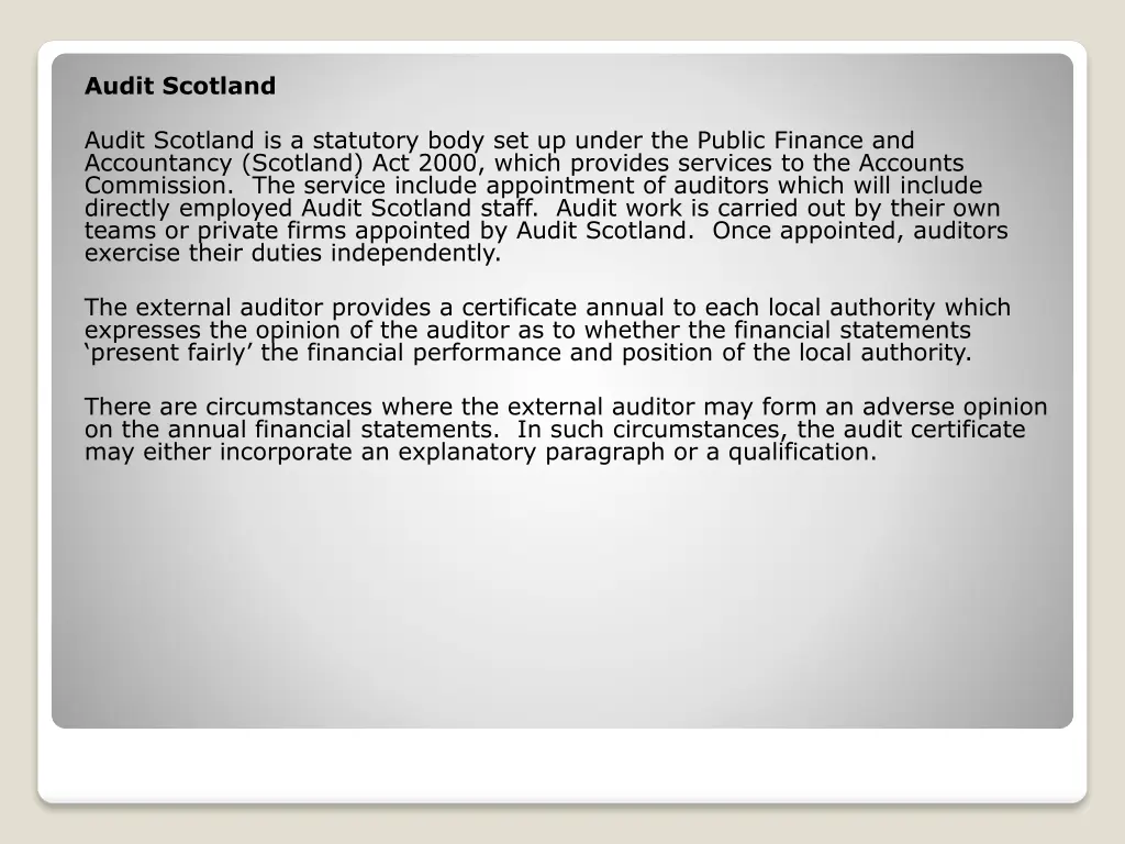 audit scotland